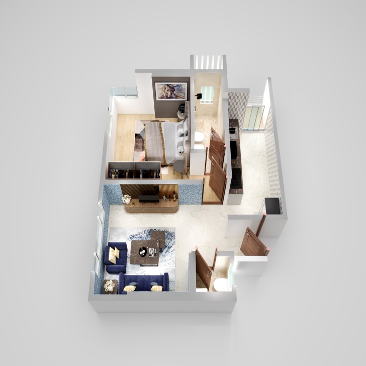 2BHK Interior
