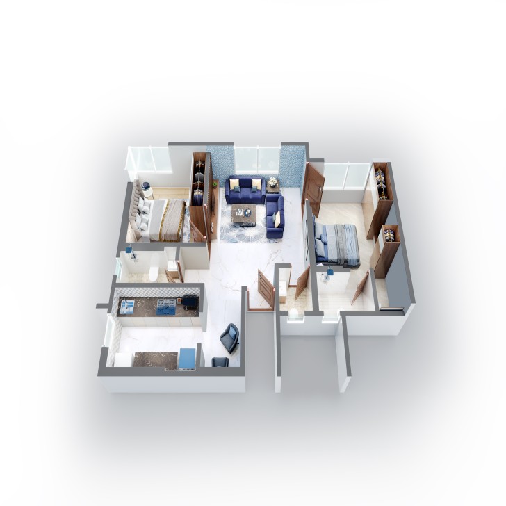 2BHK Interior