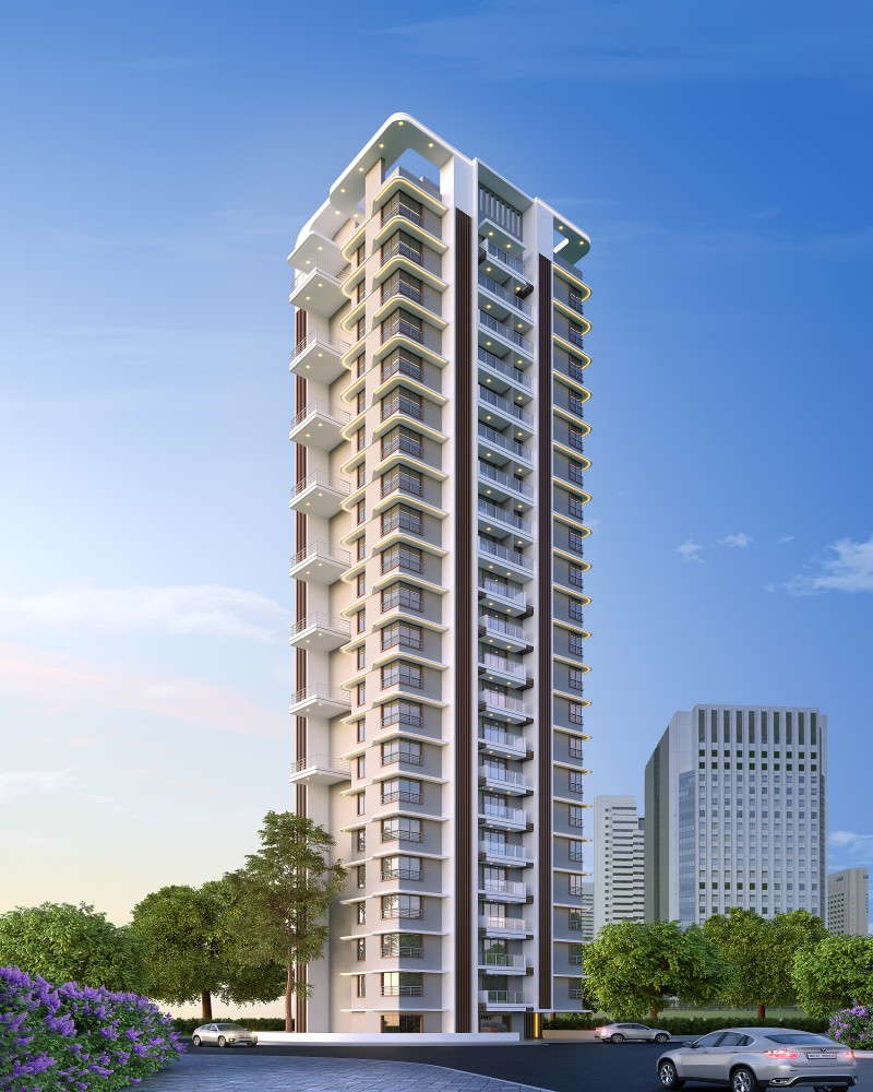 Exterior of a modern high-rise building